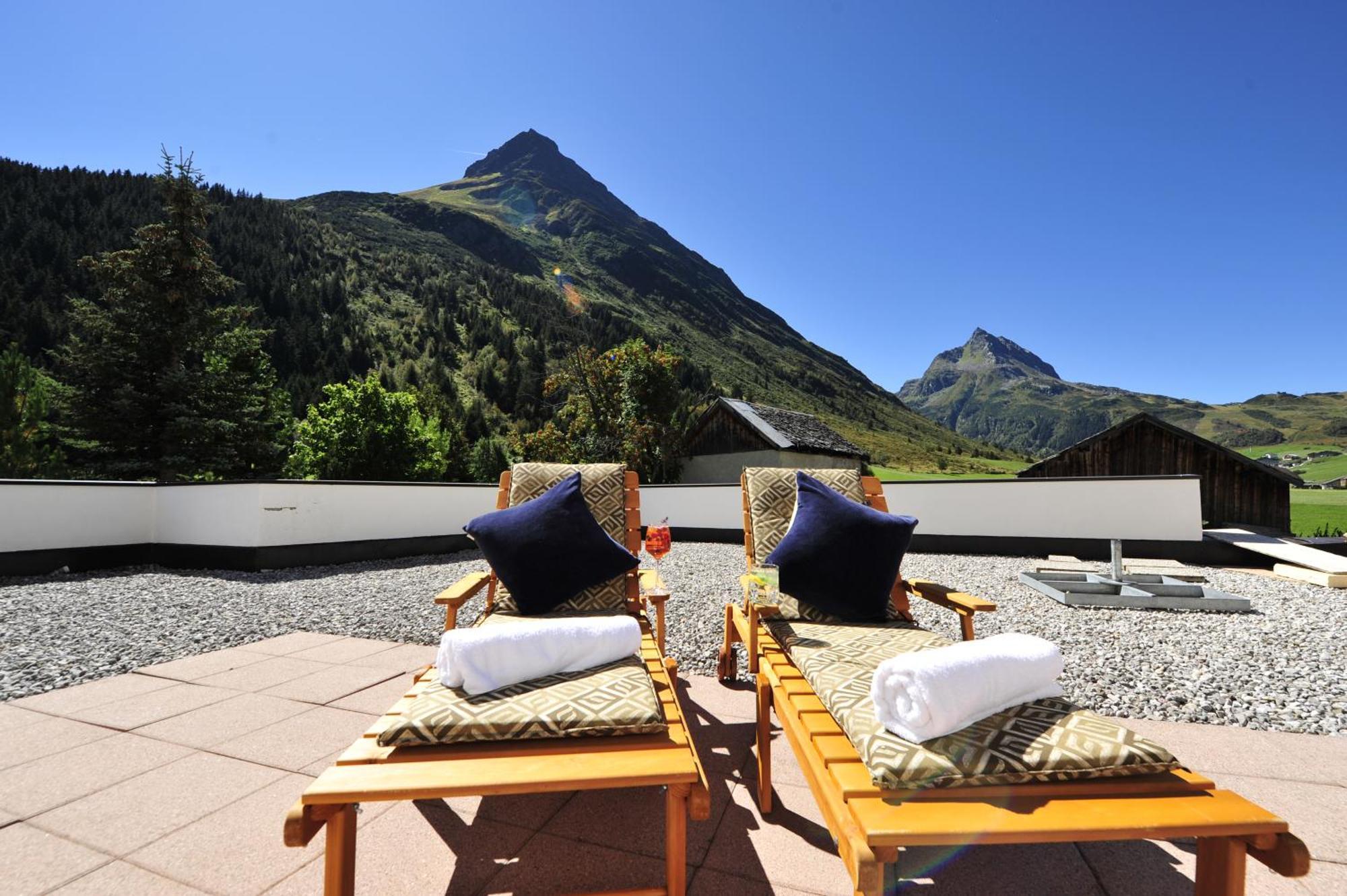 the Galtürerhof alpine hotel Exterior foto